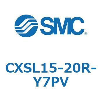 デュアルロッドシリンダ (CXSL15-2～) SMC