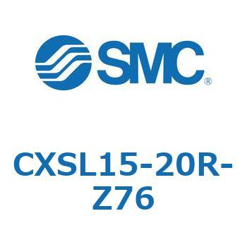 デュアルロッドシリンダ (CXSL15-2～) SMC