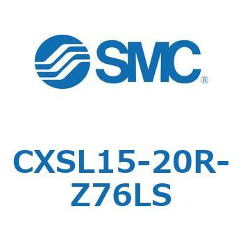 デュアルロッドシリンダ (CXSL15-2～) SMC