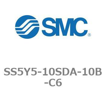 5ポートソレノイドバルブ用マニホールドベース SY5000シリーズ SS5Y5-10SDA SMC
