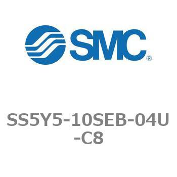 5ポートソレノイドバルブ用マニホールドベース SY5000シリーズ SS5Y5-10SEB SMC