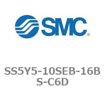 5ポートソレノイドバルブ用マニホールドベース SY5000シリーズ SS5Y5-10SEB SMC