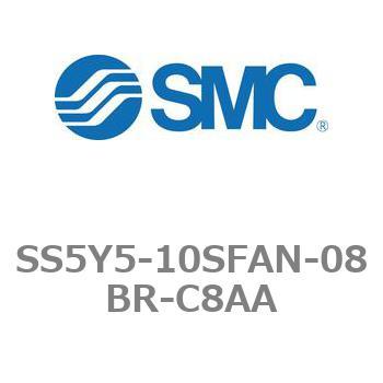 5ポートソレノイドバルブ用マニホールドベース SY5000シリーズ SS5Y5-10SFAN SMC