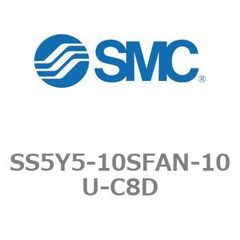 5ポートソレノイドバルブ用マニホールドベース SY5000シリーズ SS5Y5-10SFAN SMC