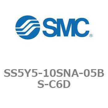 5ポートソレノイドバルブ用マニホールドベース SY5000シリーズ SS5Y5-10SNA SMC