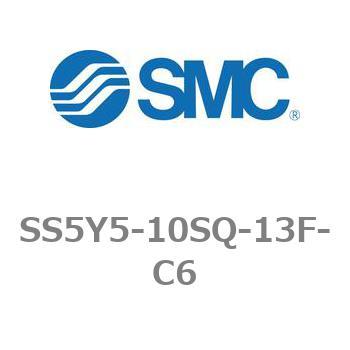5ポートソレノイドバルブ用マニホールドベース SY5000シリーズ SS5Y5-10SQ SMC