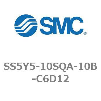 5ポートソレノイドバルブ用マニホールドベース SY5000シリーズ SS5Y5-10SQA SMC