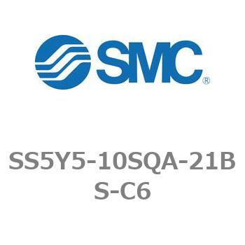 5ポートソレノイドバルブ用マニホールドベース SY5000シリーズ SS5Y5-10SQA SMC