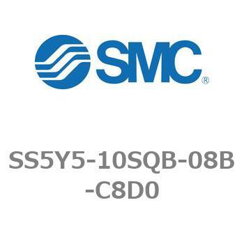 5ポートソレノイドバルブ用マニホールドベース SY5000シリーズ SS5Y5-10SQB SMC
