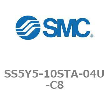 5ポートソレノイドバルブ用マニホールドベース SY5000シリーズ SS5Y5-10STA SMC