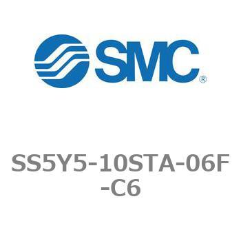 5ポートソレノイドバルブ用マニホールドベース SY5000シリーズ SS5Y5-10STA SMC