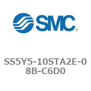 5ポートソレノイドバルブ用マニホールドベース SY5000シリーズ SS5Y5-10STA2E SMC