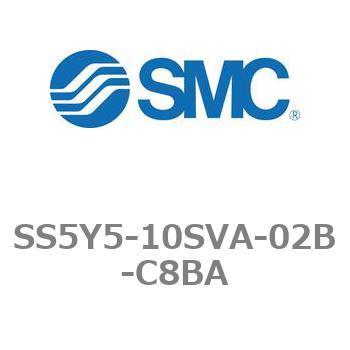 5ポートソレノイドバルブ用マニホールドベース SY5000シリーズ SS5Y5-10SVA - SMC