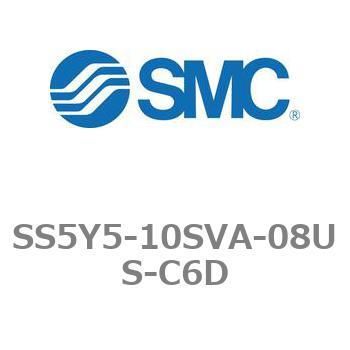 5ポートソレノイドバルブ用マニホールドベース SY5000シリーズ SS5Y5-10SVA SMC