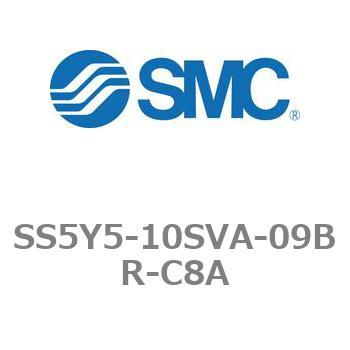 5ポートソレノイドバルブ用マニホールドベース SY5000シリーズ SS5Y5-10SVA SMC