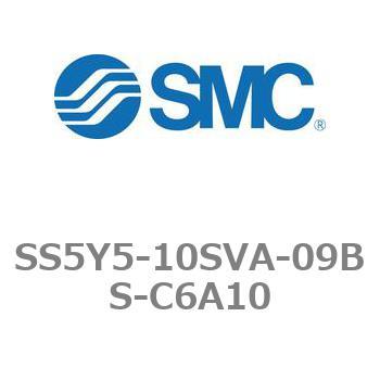 5ポートソレノイドバルブ用マニホールドベース SY5000シリーズ SS5Y5-10SVA SMC