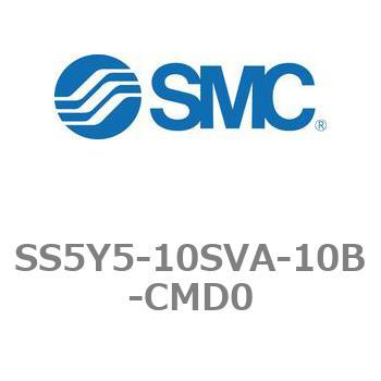 5ポートソレノイドバルブ用マニホールドベース SY5000シリーズ SS5Y5-10SVA SMC