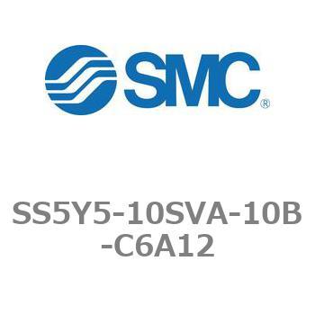 5ポートソレノイドバルブ用マニホールドベース SY5000シリーズ SS5Y5-10SVA SMC