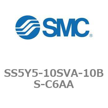 5ポートソレノイドバルブ用マニホールドベース SY5000シリーズ SS5Y5-10SVA SMC