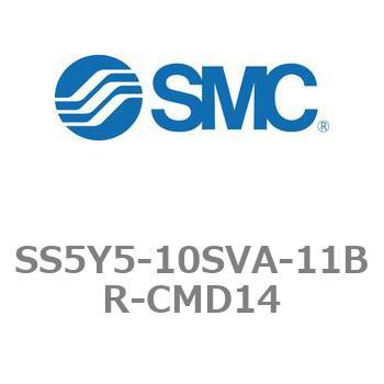 5ポートソレノイドバルブ用マニホールドベース SY5000シリーズ SS5Y5-10SVA SMC