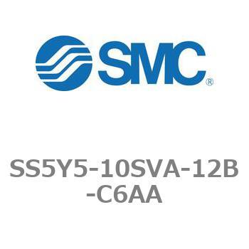 5ポートソレノイドバルブ用マニホールドベース SY5000シリーズ SS5Y5-10SVA SMC