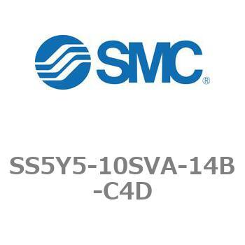 5ポートソレノイドバルブ用マニホールドベース SY5000シリーズ SS5Y5-10SVA SMC