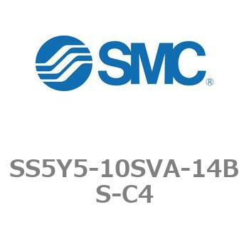 5ポートソレノイドバルブ用マニホールドベース SY5000シリーズ SS5Y5-10SVA SMC
