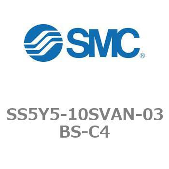 5ポートソレノイドバルブ用マニホールドベース SY5000シリーズ SS5Y5-10SVAN SMC
