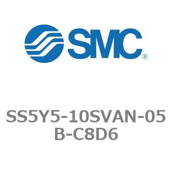 5ポートソレノイドバルブ用マニホールドベース SY5000シリーズ SS5Y5-10SVAN SMC