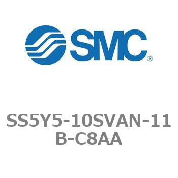 5ポートソレノイドバルブ用マニホールドベース SY5000シリーズ SS5Y5-10SVAN SMC