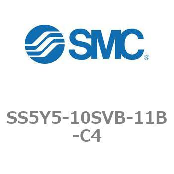 5ポートソレノイドバルブ用マニホールドベース SY5000シリーズ SS5Y5-10SVB SMC