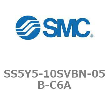 5ポートソレノイドバルブ用マニホールドベース SY5000シリーズ SS5Y5-10SVBN SMC