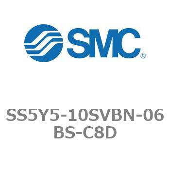 5ポートソレノイドバルブ用マニホールドベース SY5000シリーズ SS5Y5-10SVBN SMC