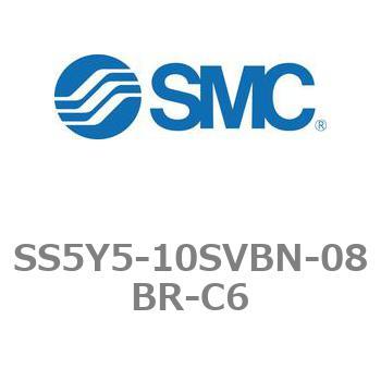5ポートソレノイドバルブ用マニホールドベース SY5000シリーズ SS5Y5-10SVBN SMC