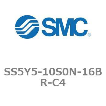 5ポートソレノイドバルブ用マニホールドベース SY5000シリーズ SS5Y5-10S0N SMC