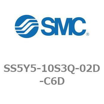 5ポートソレノイドバルブ用マニホールドベース SY5000シリーズ SS5Y5-10S3Q SMC