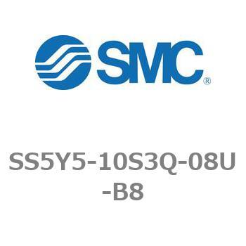 5ポートソレノイドバルブ用マニホールドベース SY5000シリーズ SS5Y5-10S3Q SMC