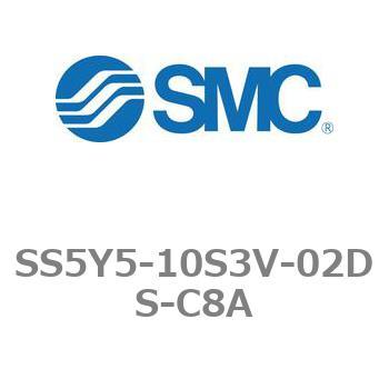 5ポートソレノイドバルブ用マニホールドベース SY5000シリーズ SS5Y5-10S3V SMC