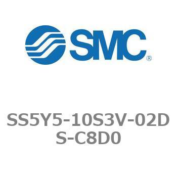 5ポートソレノイドバルブ用マニホールドベース SY5000シリーズ SS5Y5-10S3V SMC