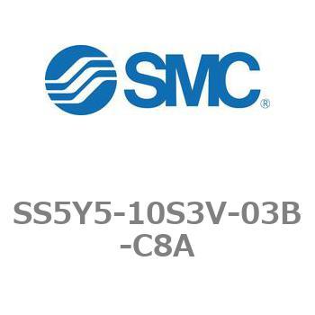5ポートソレノイドバルブ用マニホールドベース SY5000シリーズ SS5Y5-10S3V SMC