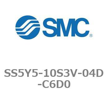 5ポートソレノイドバルブ用マニホールドベース SY5000シリーズ SS5Y5-10S3V SMC