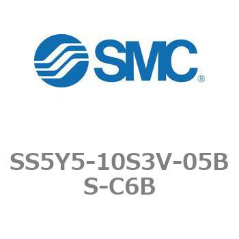 5ポートソレノイドバルブ用マニホールドベース SY5000シリーズ SS5Y5-10S3V SMC