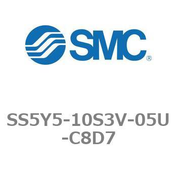 5ポートソレノイドバルブ用マニホールドベース SY5000シリーズ SS5Y5-10S3V SMC