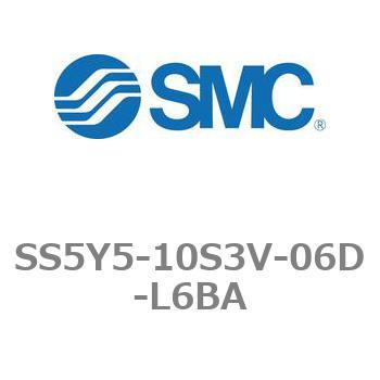 5ポートソレノイドバルブ用マニホールドベース SY5000シリーズ SS5Y5-10S3V SMC