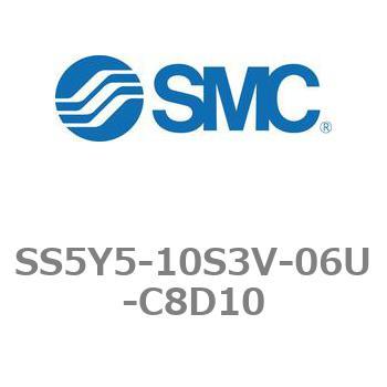 5ポートソレノイドバルブ用マニホールドベース SY5000シリーズ SS5Y5-10S3V SMC
