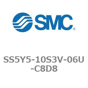 5ポートソレノイドバルブ用マニホールドベース SY5000シリーズ SS5Y5-10S3V SMC