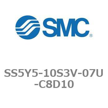 5ポートソレノイドバルブ用マニホールドベース SY5000シリーズ SS5Y5-10S3V SMC