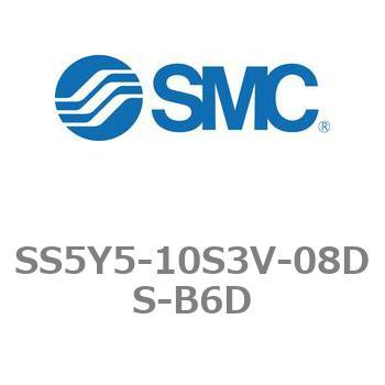 5ポートソレノイドバルブ用マニホールドベース SY5000シリーズ SS5Y5-10S3V SMC