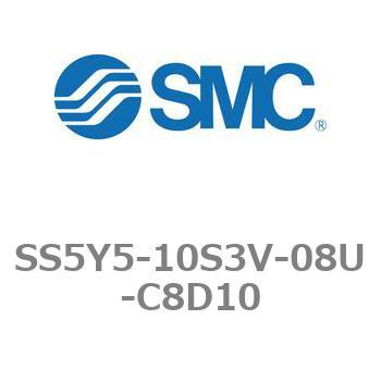 5ポートソレノイドバルブ用マニホールドベース SY5000シリーズ SS5Y5-10S3V SMC