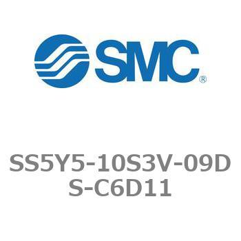 5ポートソレノイドバルブ用マニホールドベース SY5000シリーズ SS5Y5-10S3V SMC